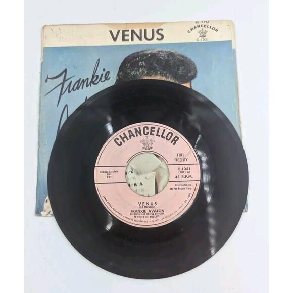 Frankie Avalon Vinyl 45 Record Lot of 3 Records - Picture 5 of 5